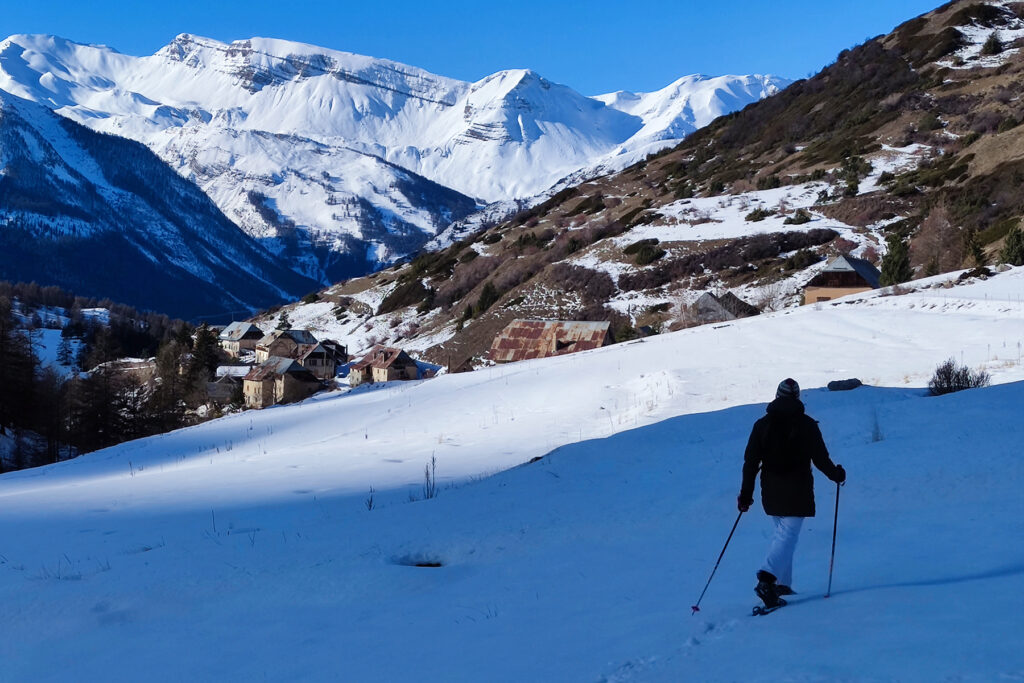 Balade en raquettes dans la vallée de l’Ubaye avec ON-OFF Mountain